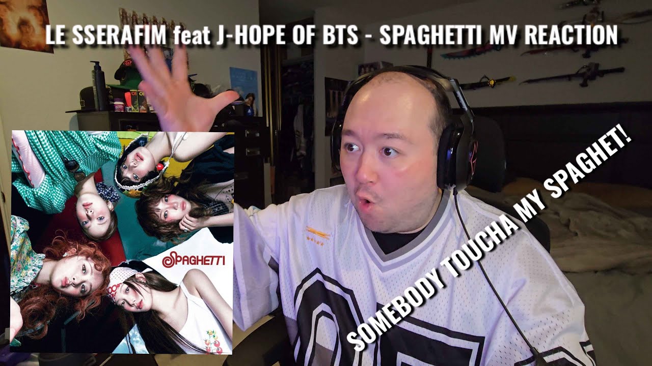 LE SSERAFIM (르세라핌) 'SPAGHETTI 🍝 (feat. j-hope of BTS)' MV REACTION