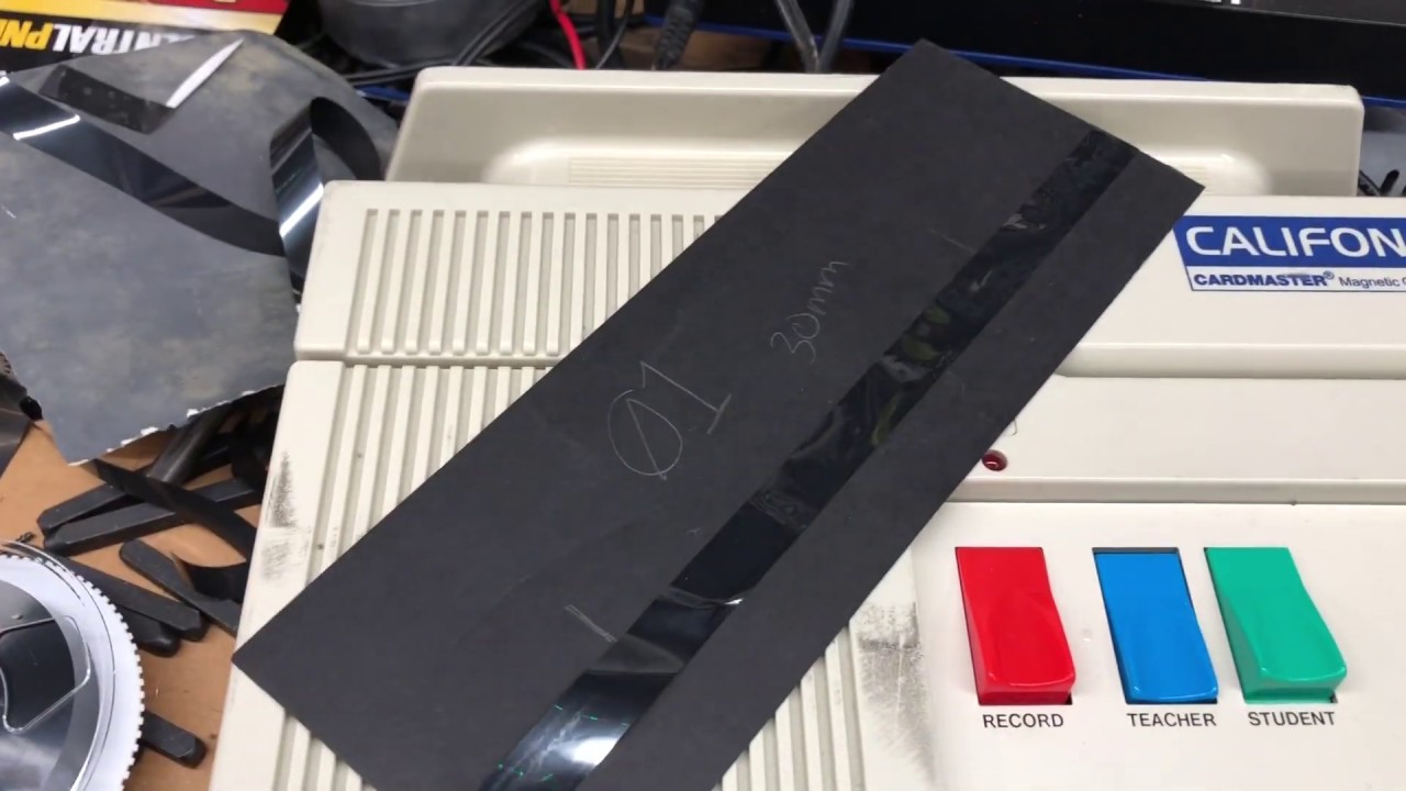 Make Your Own Califone  Language Master Cards