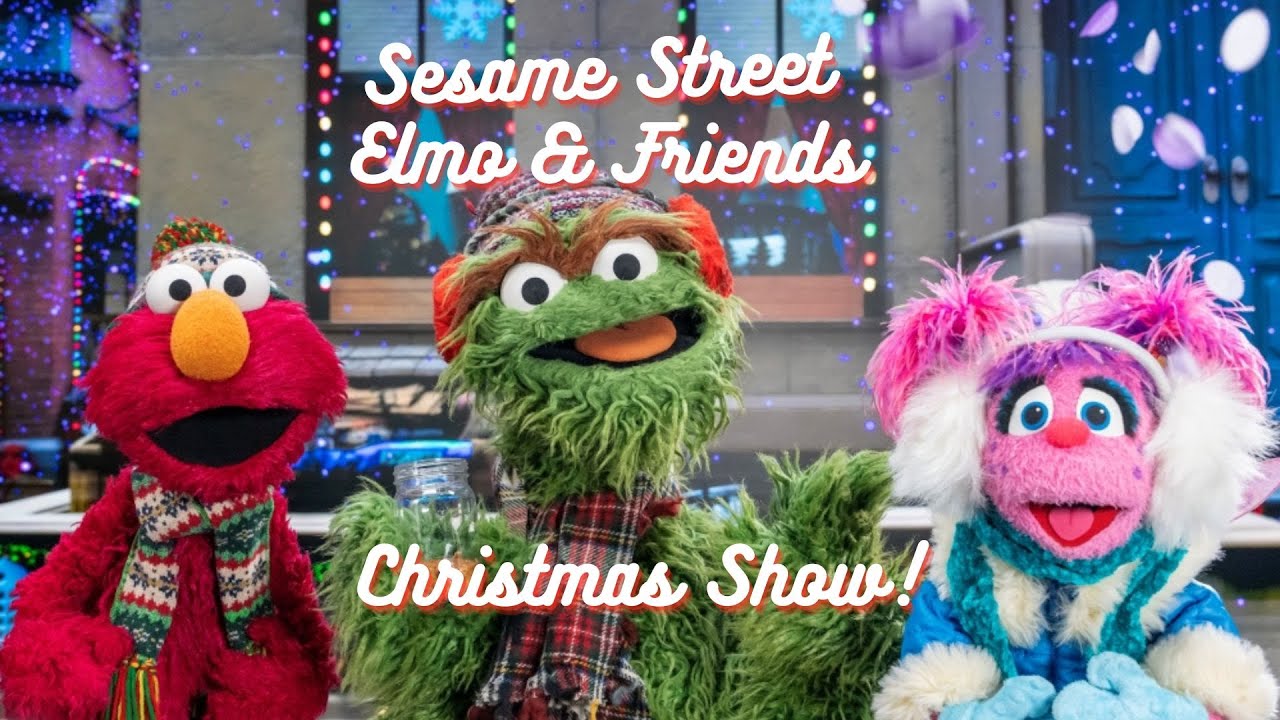 Sesame Street Elmo & Friends Christmas Show | SeaWorld Orlando Florida