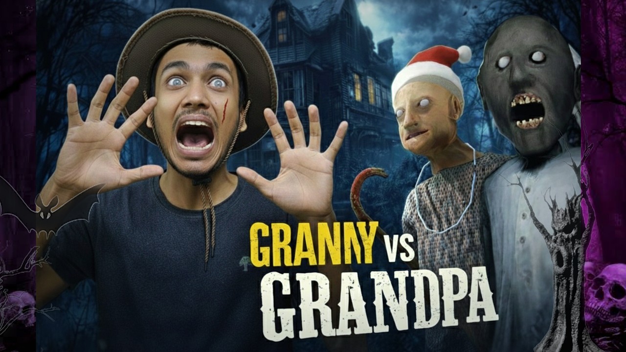 Scary Granny LIVE Gameplay☠️ | Horror Night | Master Shuvo✌