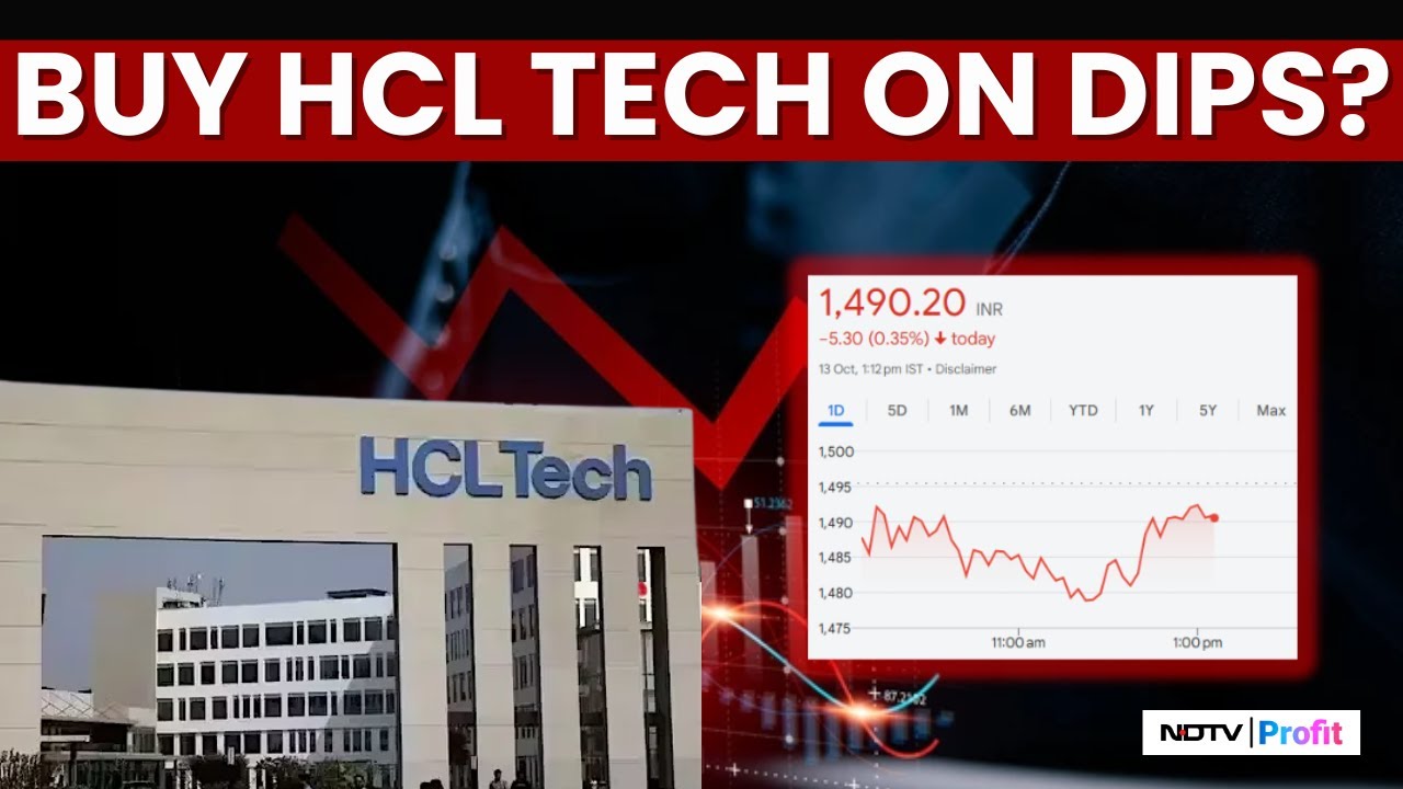 HCL Tech Share Preview: Stock Dips, Will Q2 Earnings Save Your Investment? | NDTV Profit