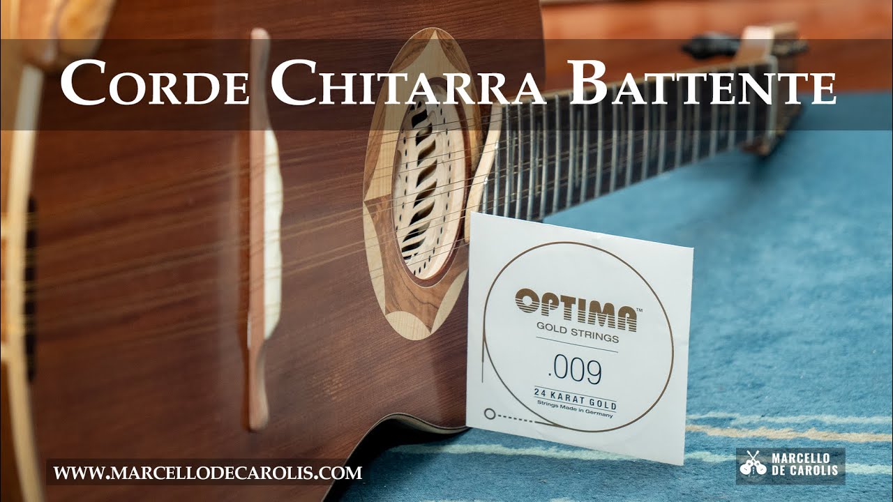 Corde chitarra battente