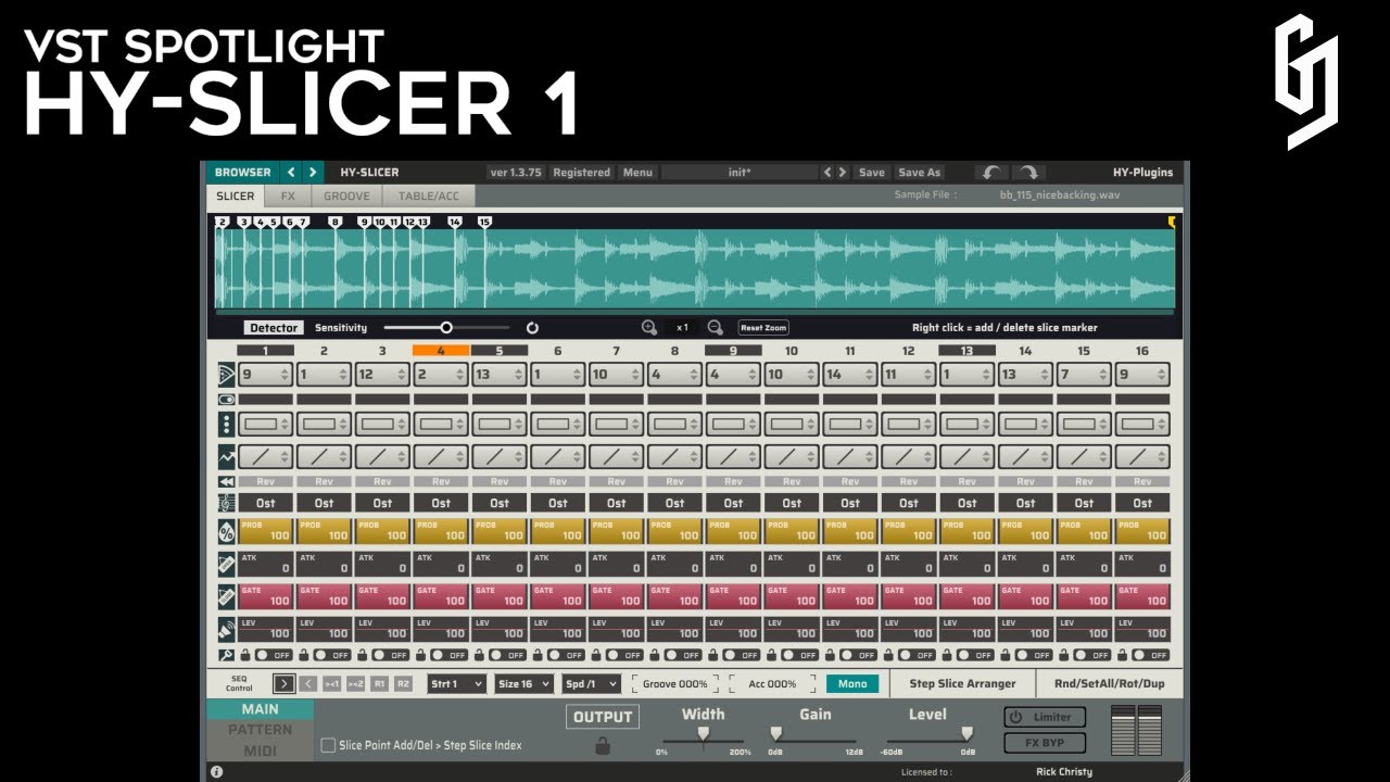 VST Spotlight - HY Slicer 1