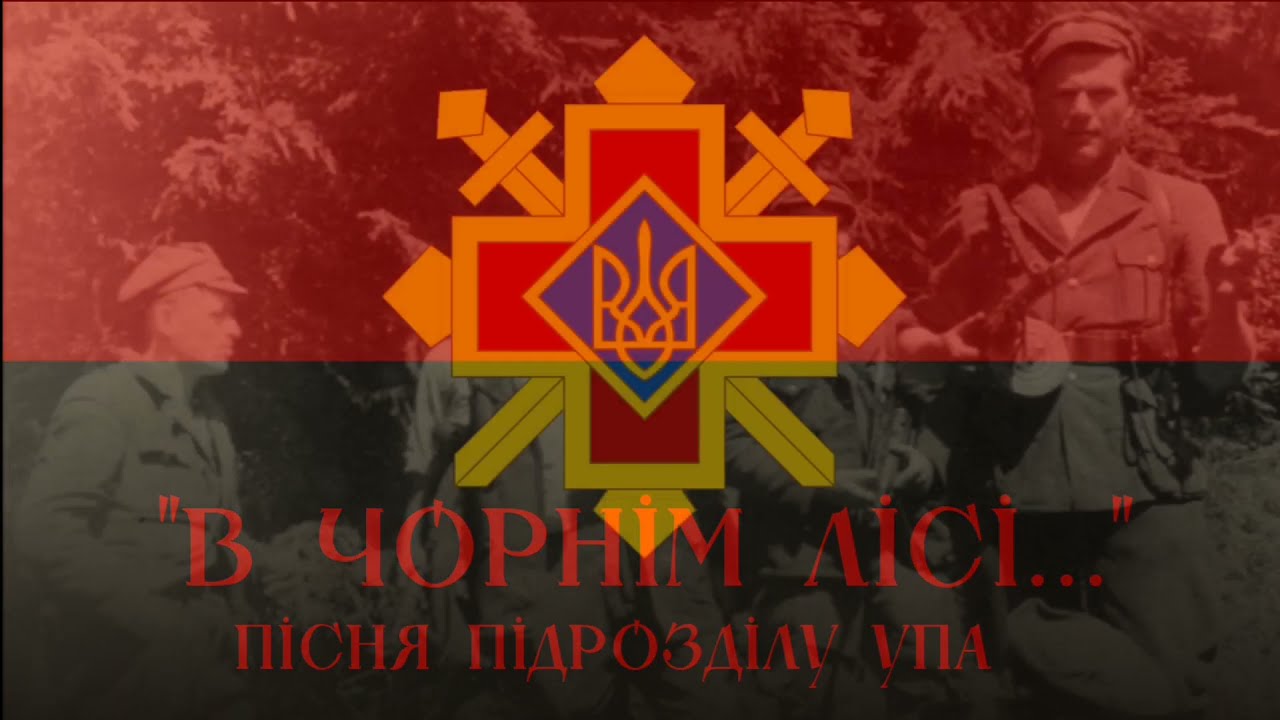"В Чорнім лісі..." - повстанська пісня | "In the Black forest..." - UIA song