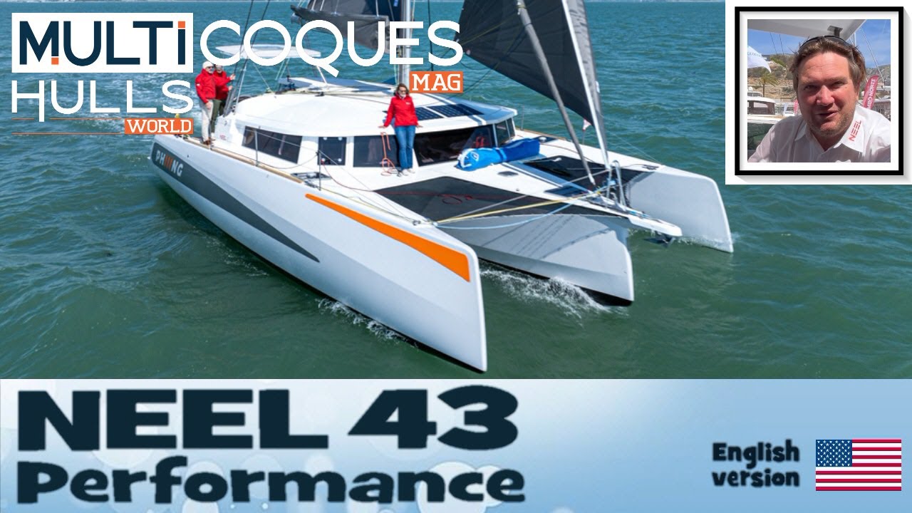 NEEL 43 PERFORMANCE Trimaran - Boat Review Teaser - Multihulls World