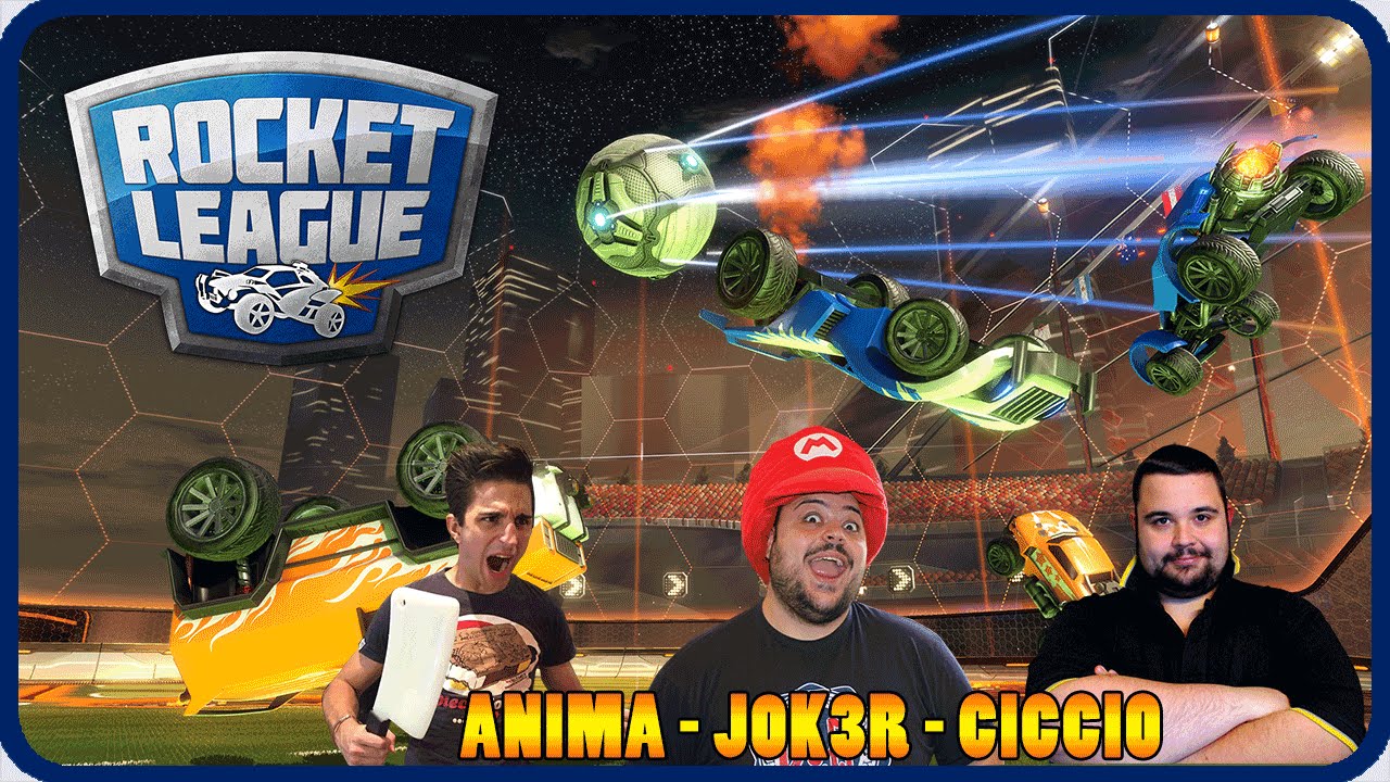 Rocket League : GOAL ASSURDI ! w/Anima & CiccioGamer89