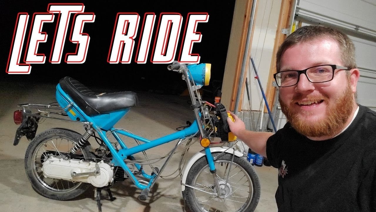 Making ABANDONED Honda Express Mopeds street worthy