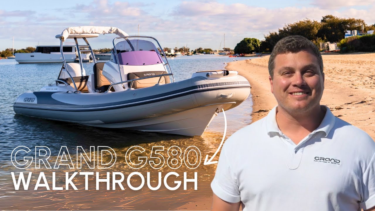 Grand G580: 5.8 Metre RIB Boat Tour