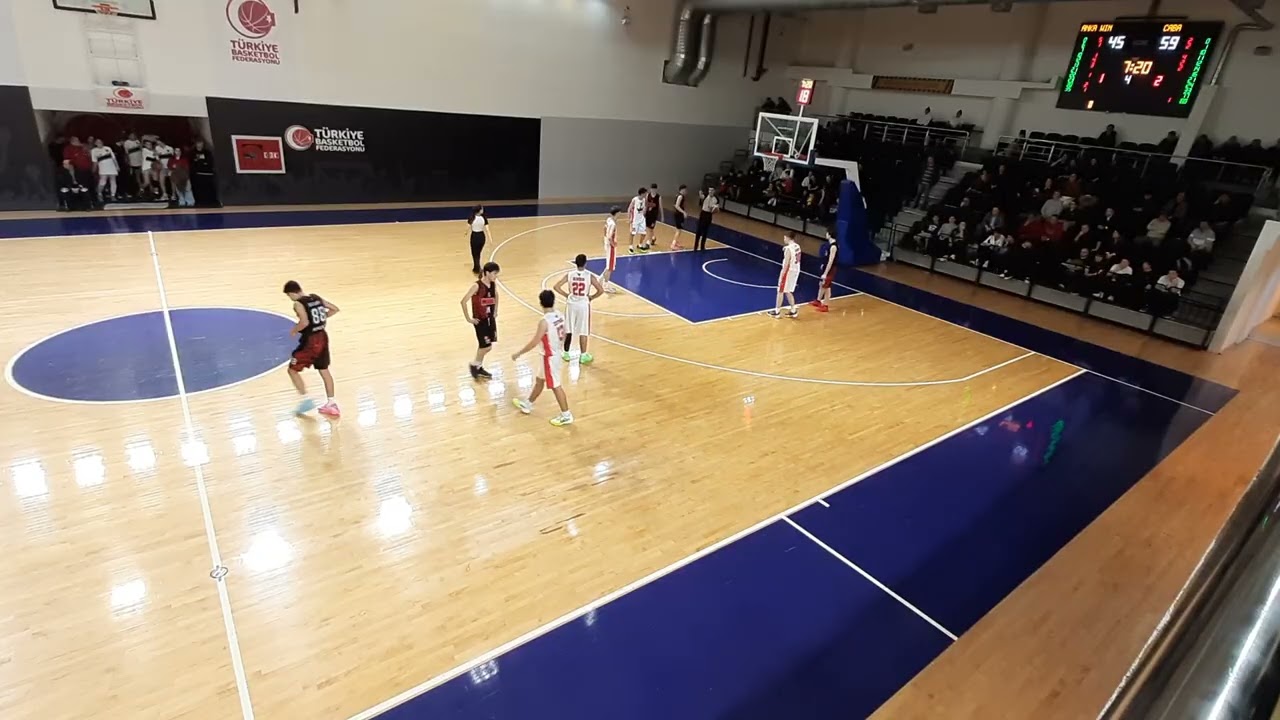 Çağdaş Batı İhtisas S.K. (ÇABA) U16 – Anka Win U16 1. Maç 4. Periyot Skor: 76 - 50