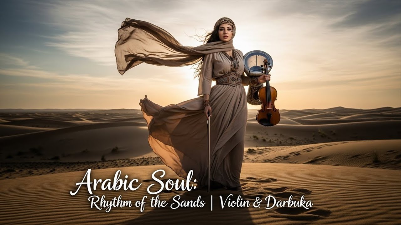 Arabic Deep House: Banjo & Violin Melodies under Desert Skies