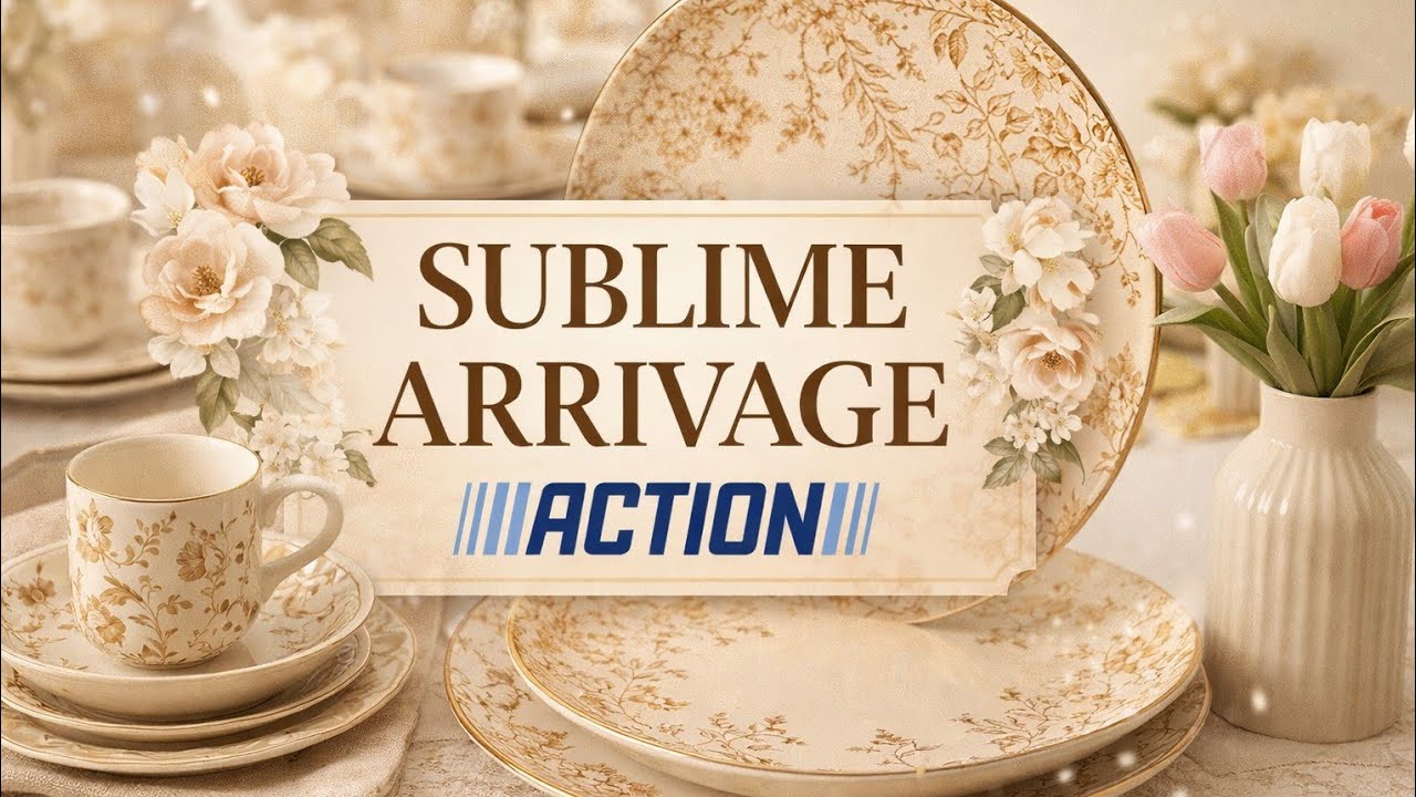 🌷SUBLIME ARRIVAGE ACTION DU 13 AVRIL🛒 Cosm&eacute;tiques,  d&eacute;co et vaisselle fleurie 