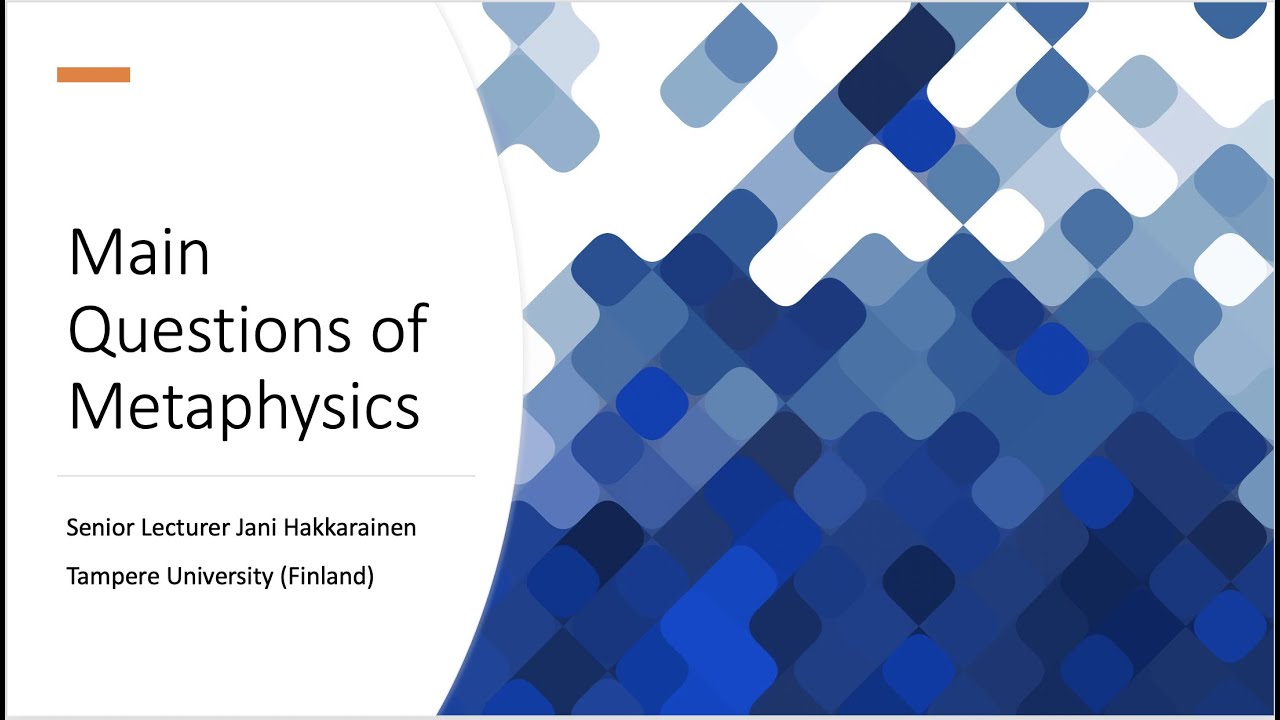 Main Questions of Metaphysics - Jani Hakkarainen