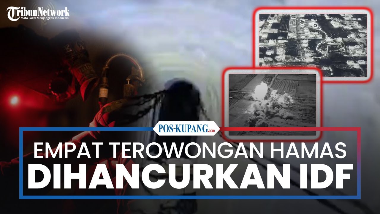 IDF Hancurkan Empat Terowongan Hamas di Khan Younis Gaza