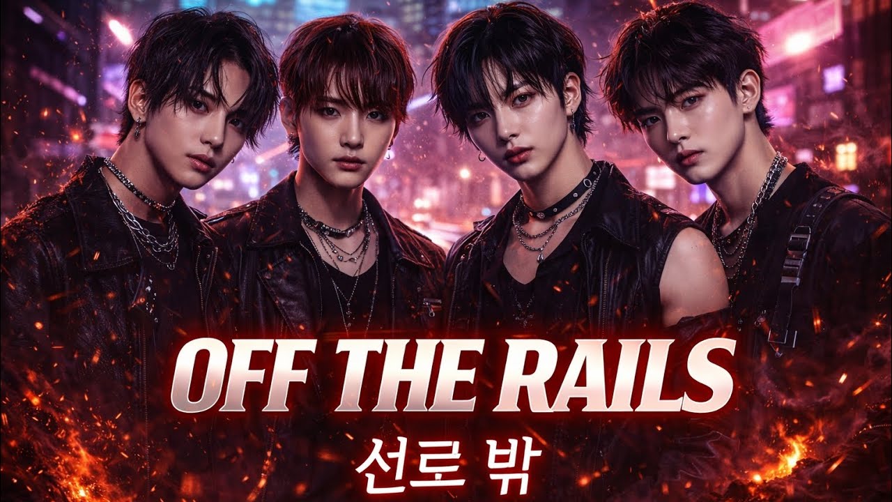 OFF THE RAILS (선로 밖) | Dark K-pop Boy Group | Intense & Addictive