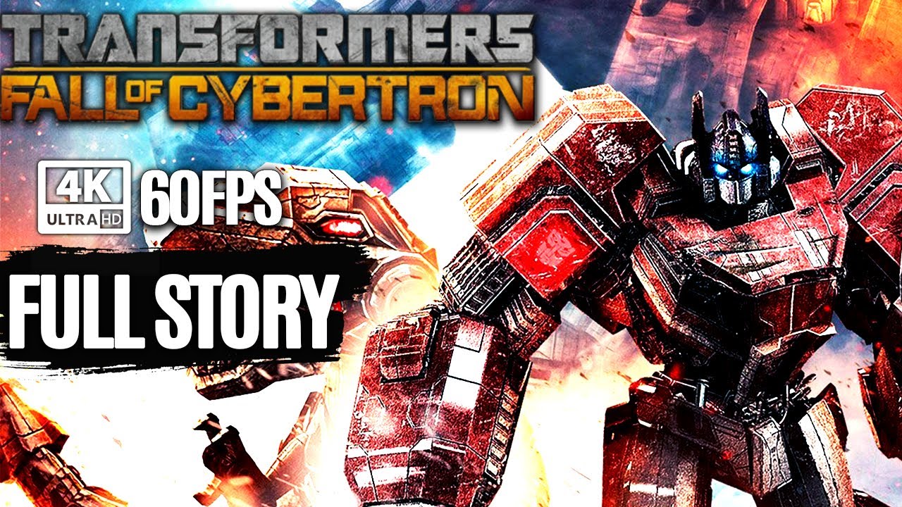 Transformers: Fall of Cybertron  All Cutscenes (Autobots Edition Game Movie) 4K Ultra HD 60FPS