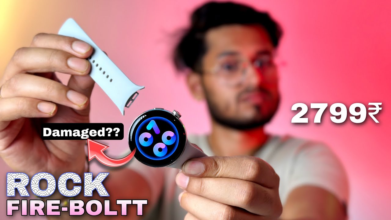 Fire Boltt Rock Review || Best Smartwatch under 3000?