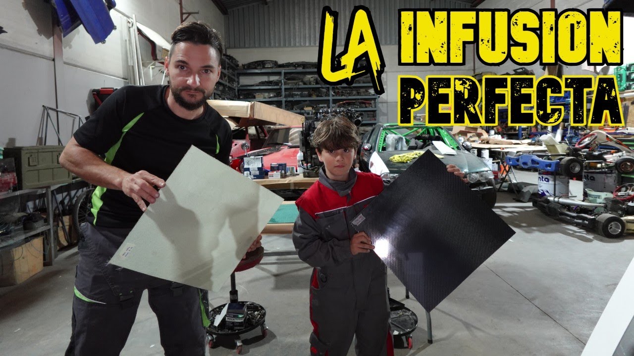 Materiales Compuestos PASO A PASO - Método de INFUSION!