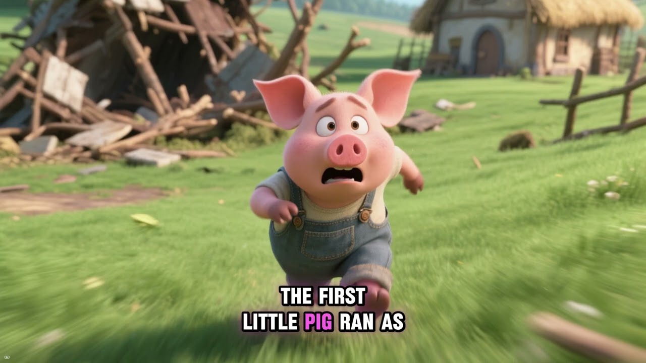 The Three Little Pigs  | Bedtime Moral Stories |Kid Stories