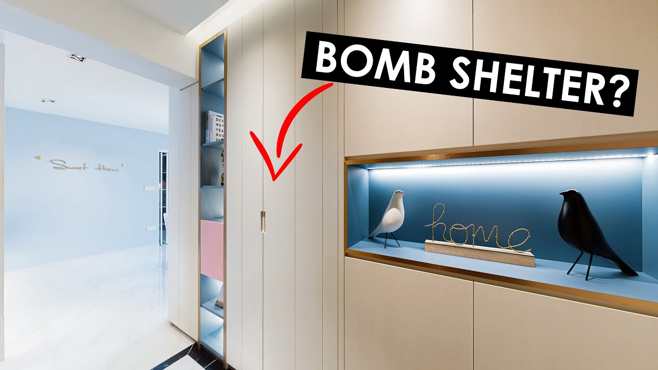 Bomb Shelter Concealment in Singapore | Posh Home Interior Design