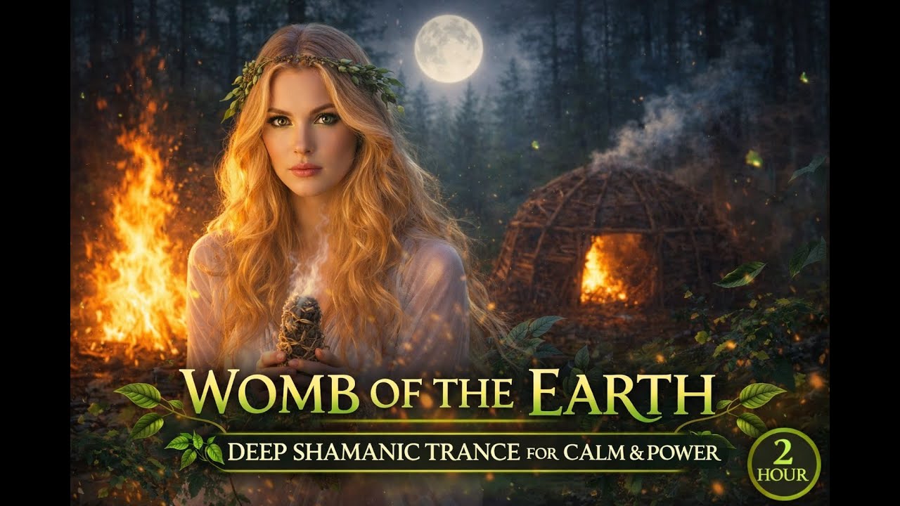 WOMB OF THE EARTH (2 HOUR) 🌿 SACRED FEMININE SHAMANIC MANTRA | CHILLAX RELAX SOUNDS