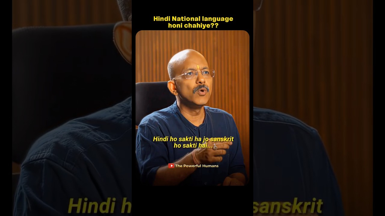 What do you think India needs more: one common language or stronger respect for all languages?