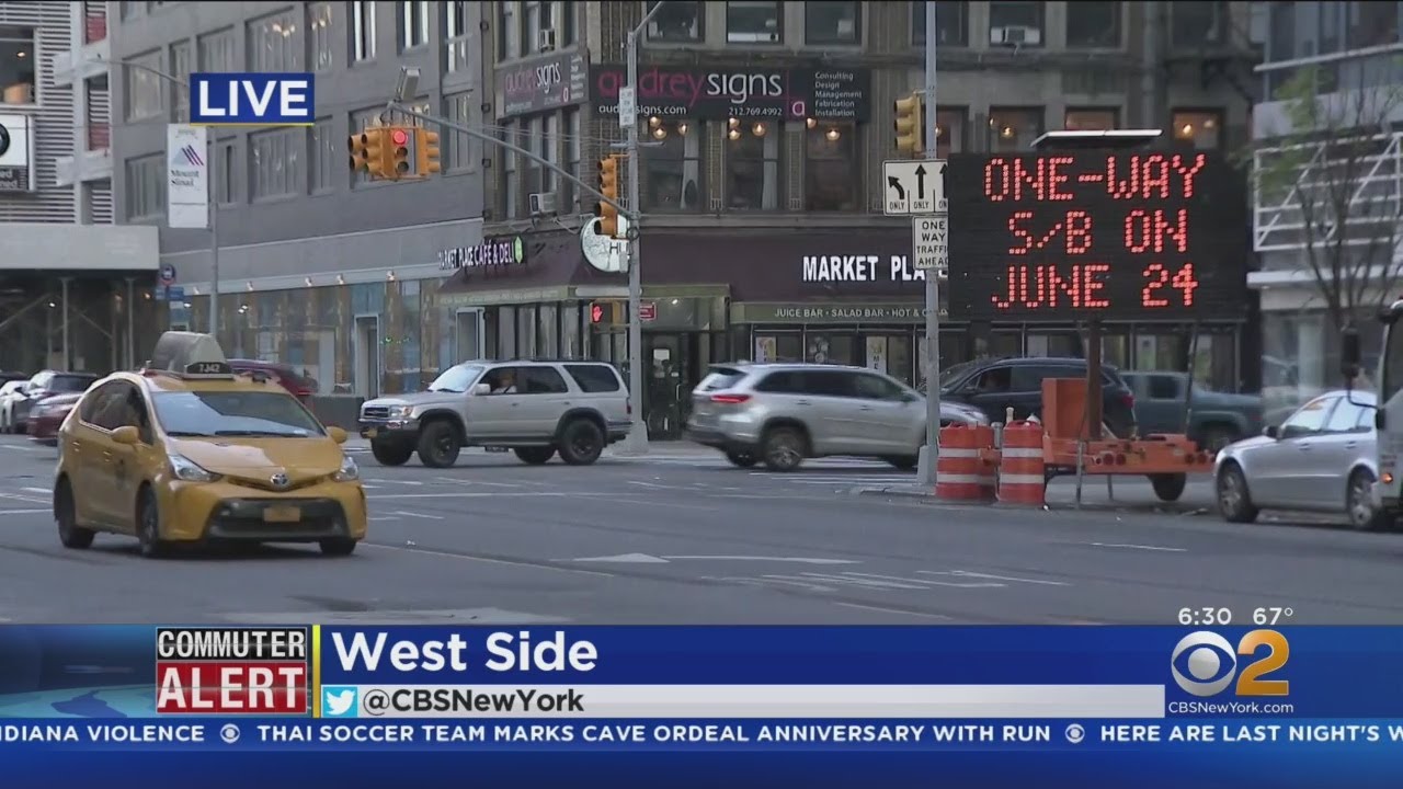 Commuter Alert For West Side Drivers