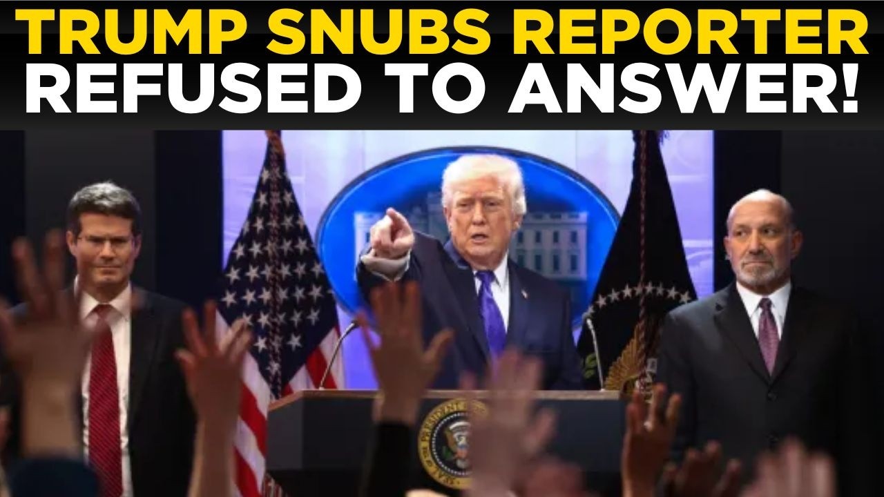 Donald Trump LIVE: Trump Snubs Reporter Question After Supreme Court Tariffs Shock!