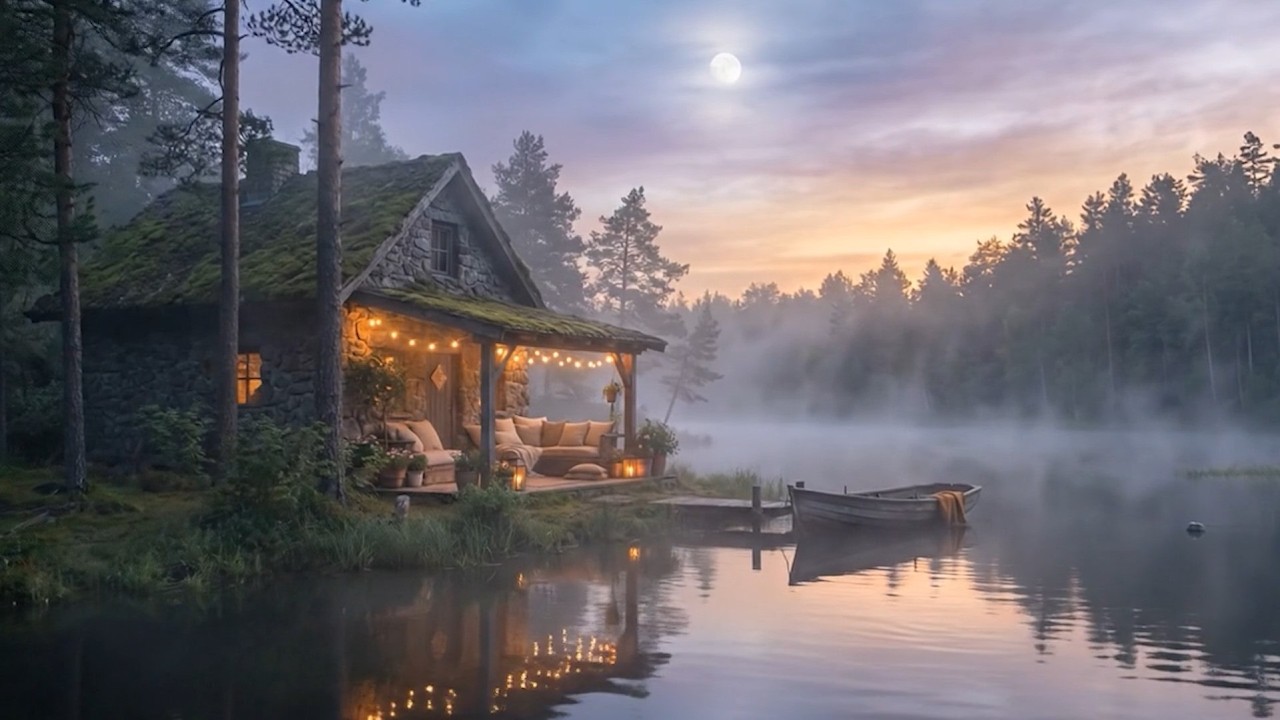 Soothing Music for Relaxing - Peaceful Nature Scenery & Soft Piano