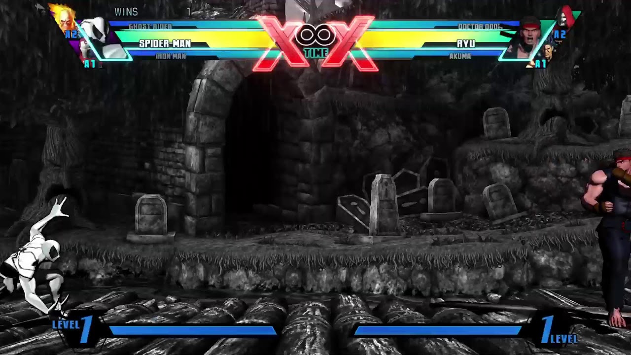 Made him so mad. He got on Marvel versus Capcom.