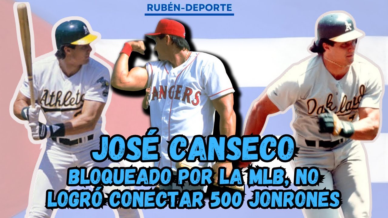 JOSE CANSECO, BLOQUEADO POR LA MLB, NO LOGRÓ ACUMULAR SUS ANHELADOS 500 JONRONES