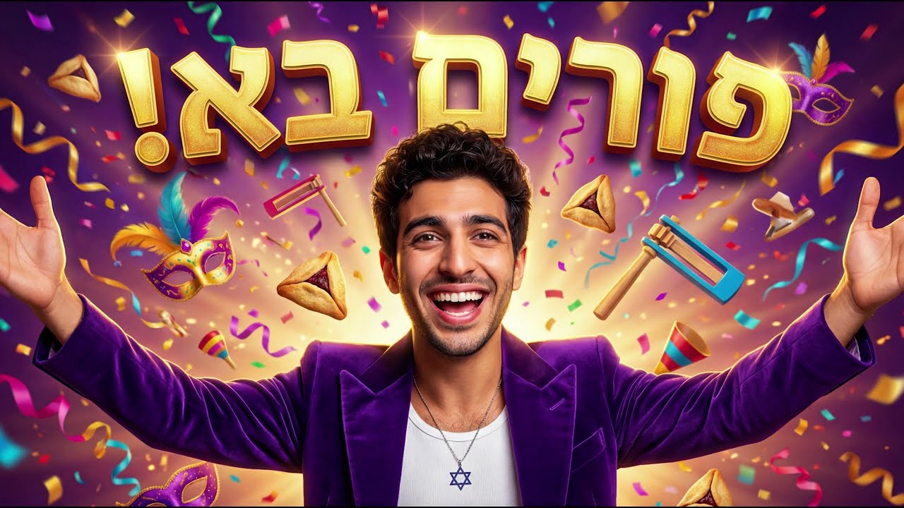 David Necklace – פורים בא Purim Ba (Official Radio) | Purim 2026