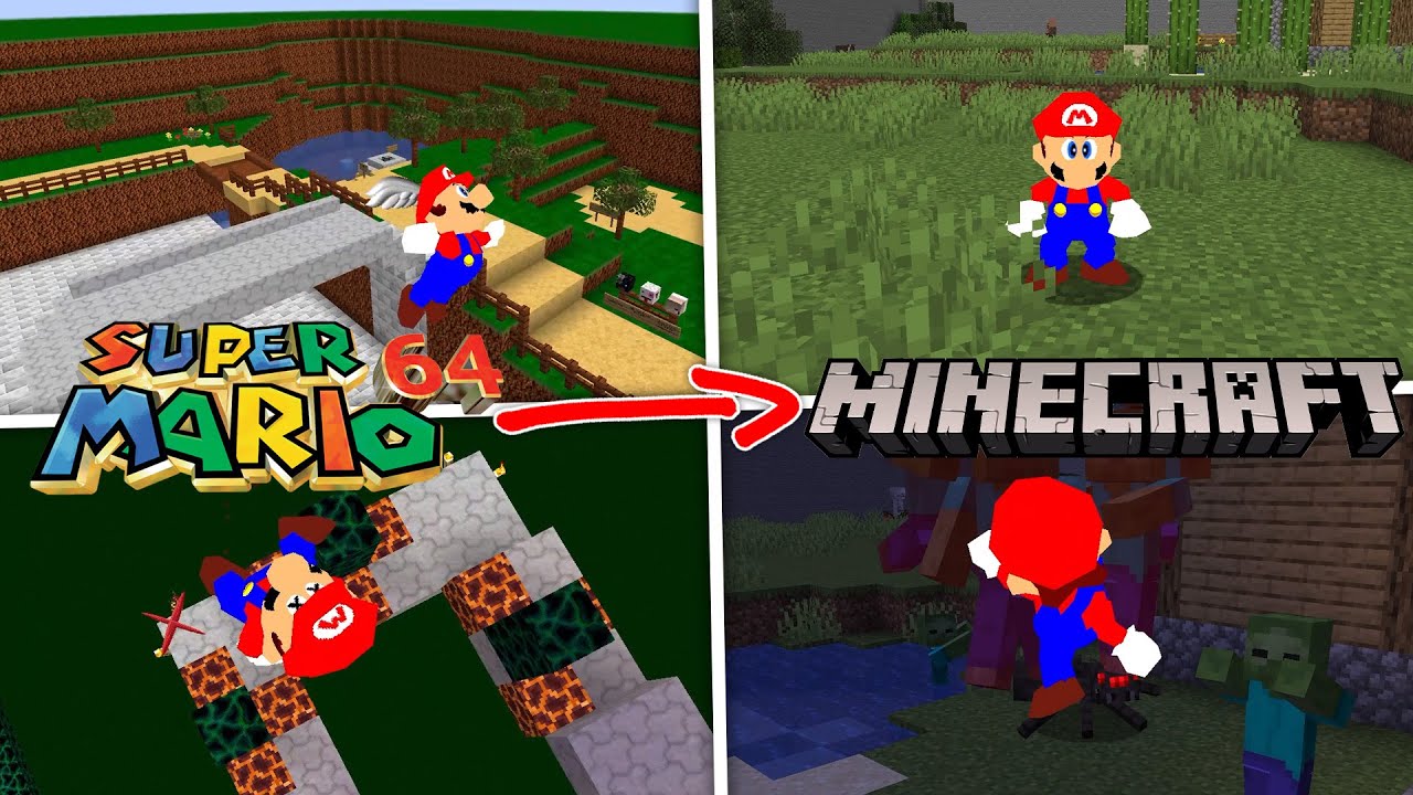 Super Mario 64 in Minecraft!