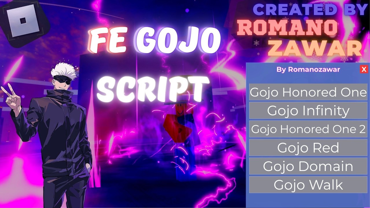Fe Gojo Animations - ROBLOX EXPLOITING