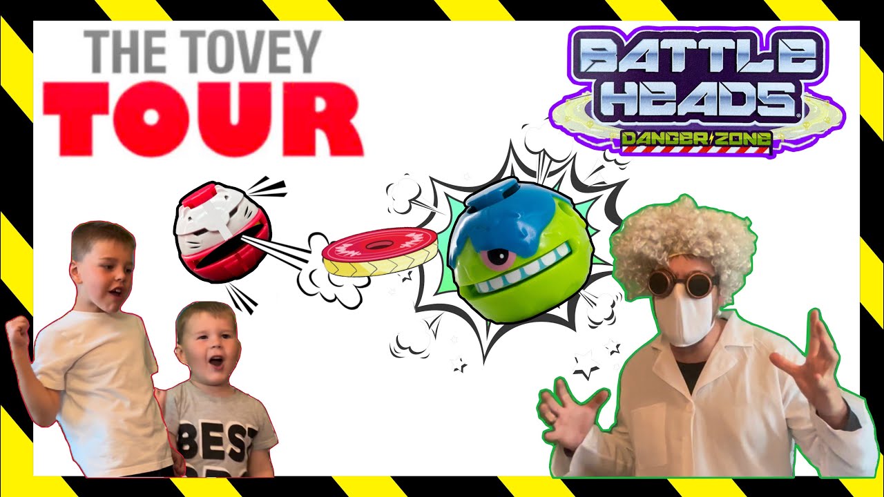 The Battle Heads need The Tovey Tours help to defeat The Crazy Scientist!
