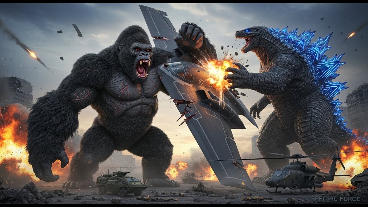 epic battle king kong and godzilla vs special forces who wins mp4