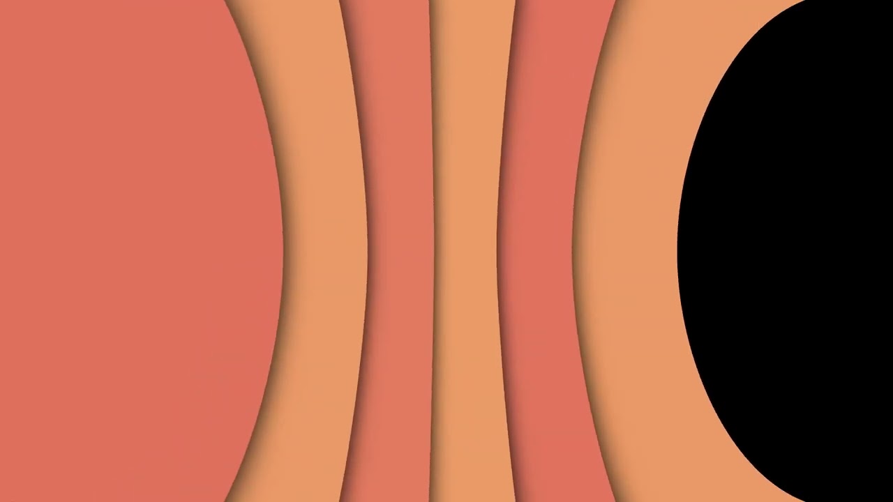 Footage | Geometric Oval Layers Shapes Transition | 2160 p