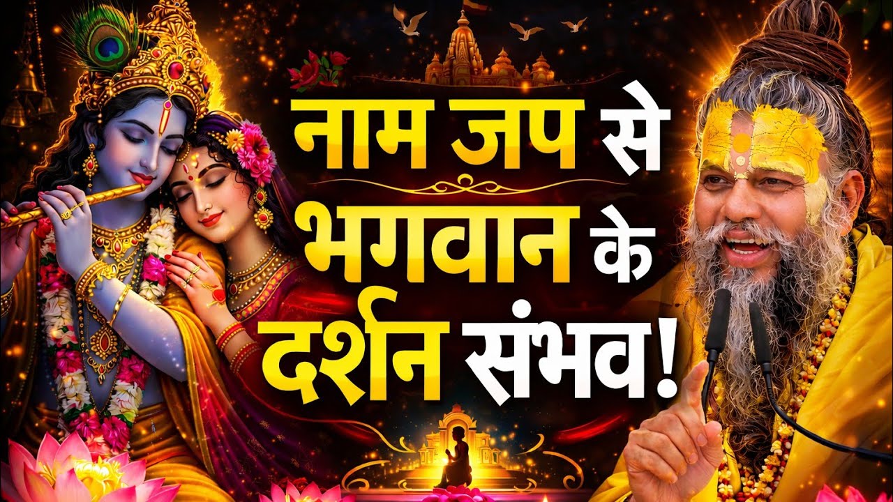 हठपूर्वक नाम जपो – भगवान से प्रेम और दर्शन निश्चित | Premanand Maharaj