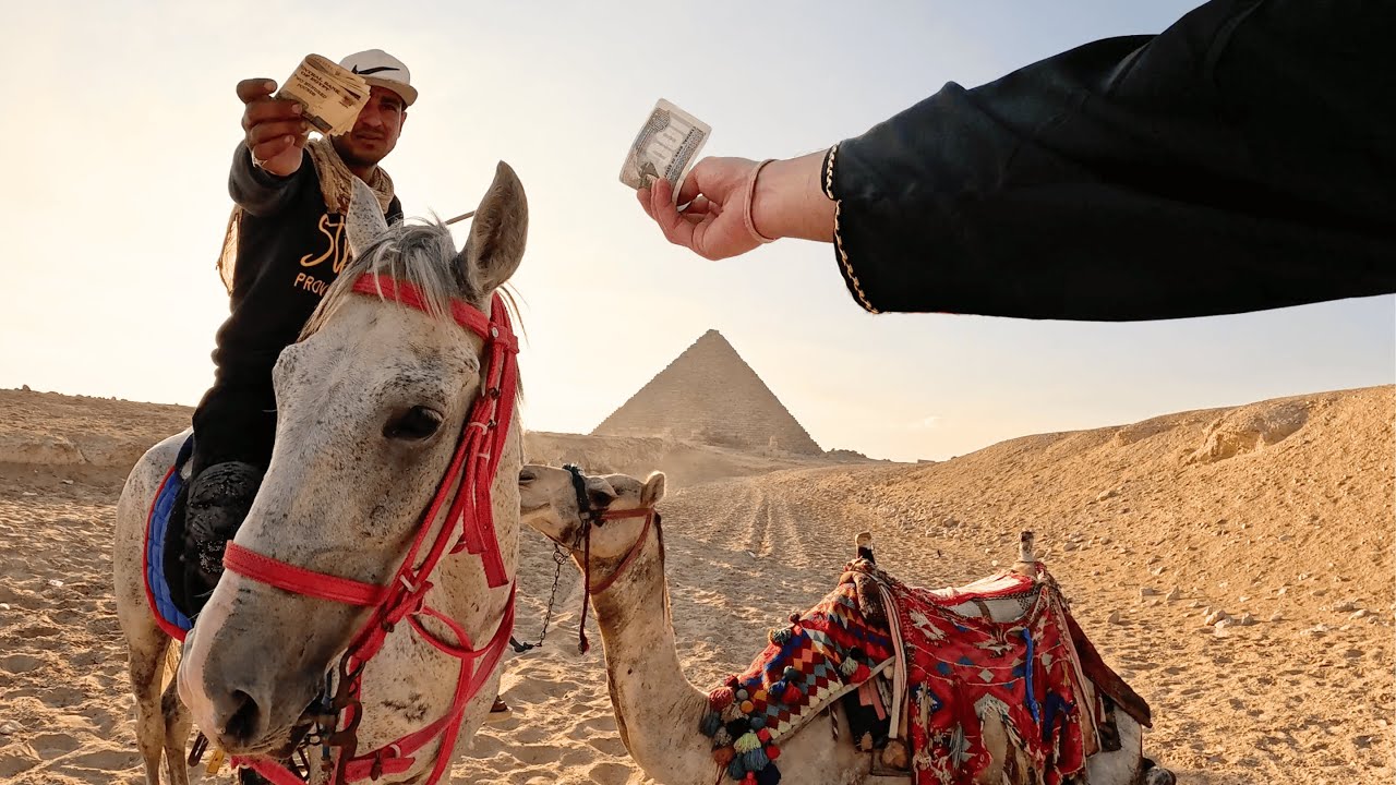 Egyptians Built Pyramids, Now They Hustle Tourists