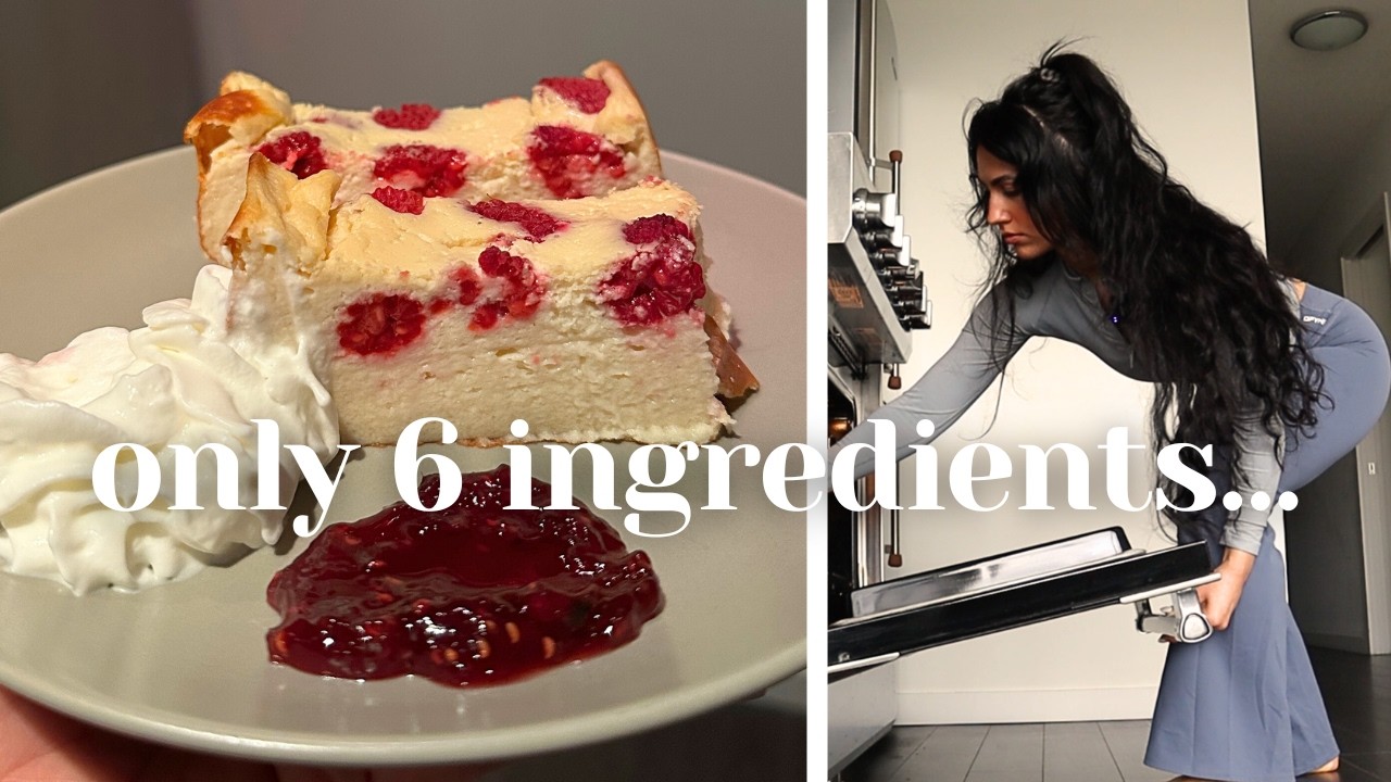 easy, healthy, high-protein, cottage cheesecake (you NEED to try this)