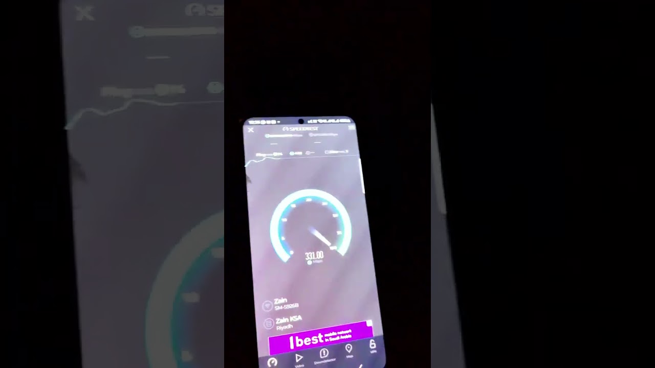 Zain Internet Speed test live