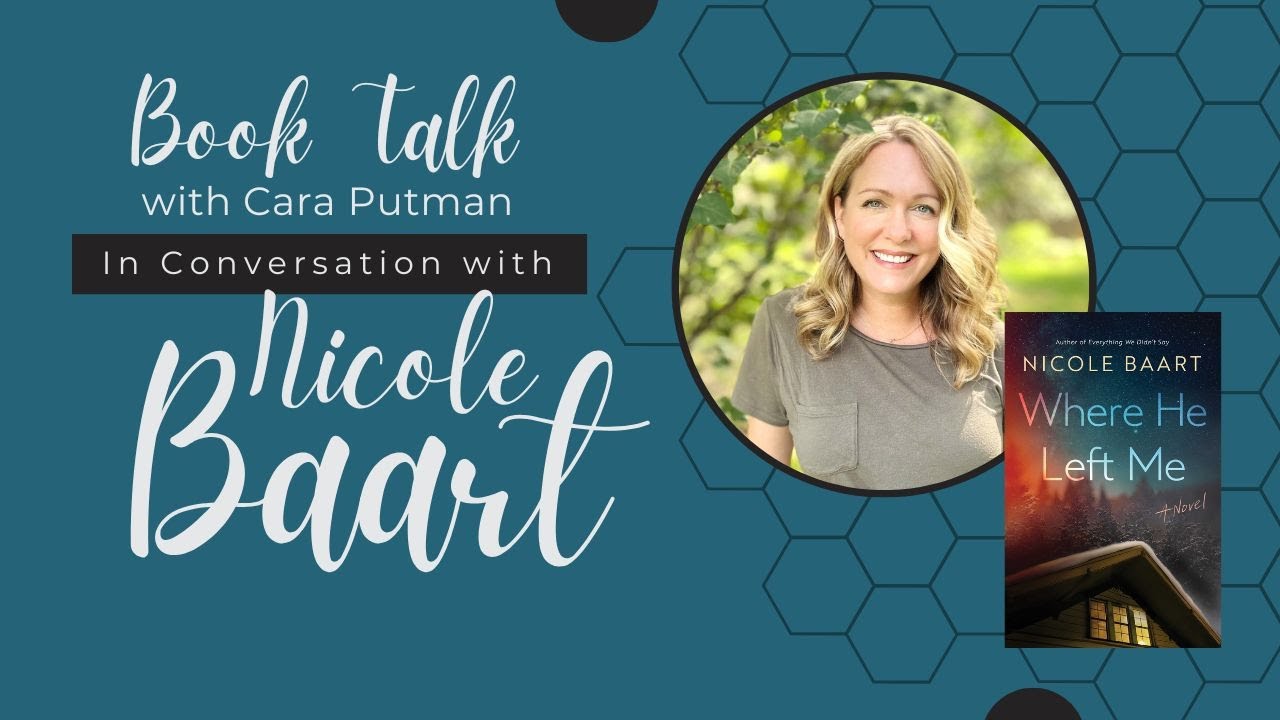 Book Talk with Nicole Baart: Exploring Suspense and A Deep Dive into 'Where He Left Me'