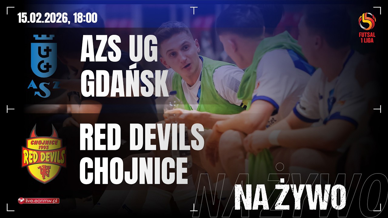 🔴 AZS UG GDAŃSK - RED DEVILS CHOJNICE | 1 PLF na żywo!