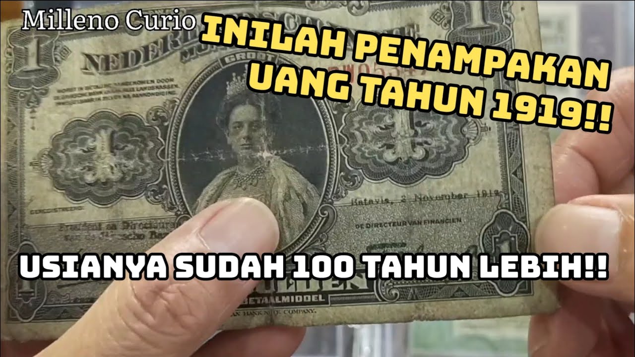 Koleksi Uang Kuno Jaman Belanda