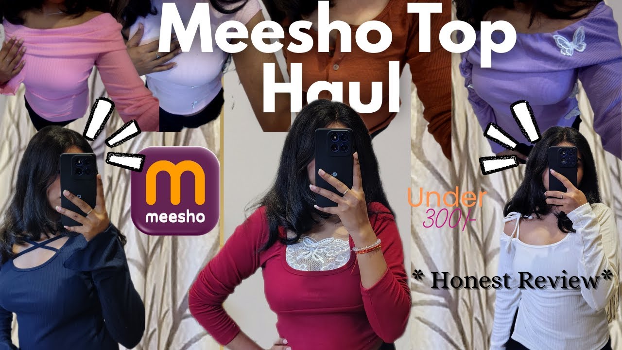 Meesho Tops Haul💗 😍 | Trendy & Affordable Tops ✨