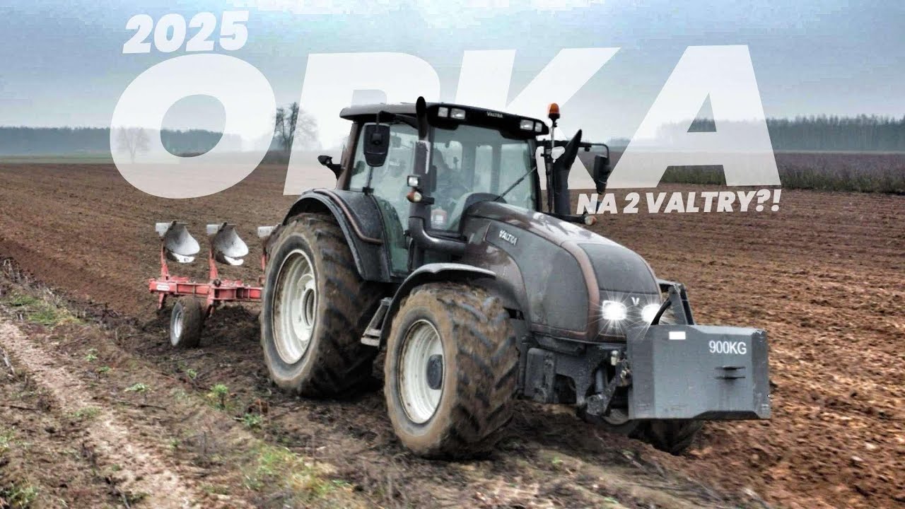 🔥STYCZNIOWA ORKA 2025 NA DWIE VALTRY⁉️🔥ROZPOCZĘCIE SEZONU 2025🔥VALTRA T151 & VALTRA N121🔥