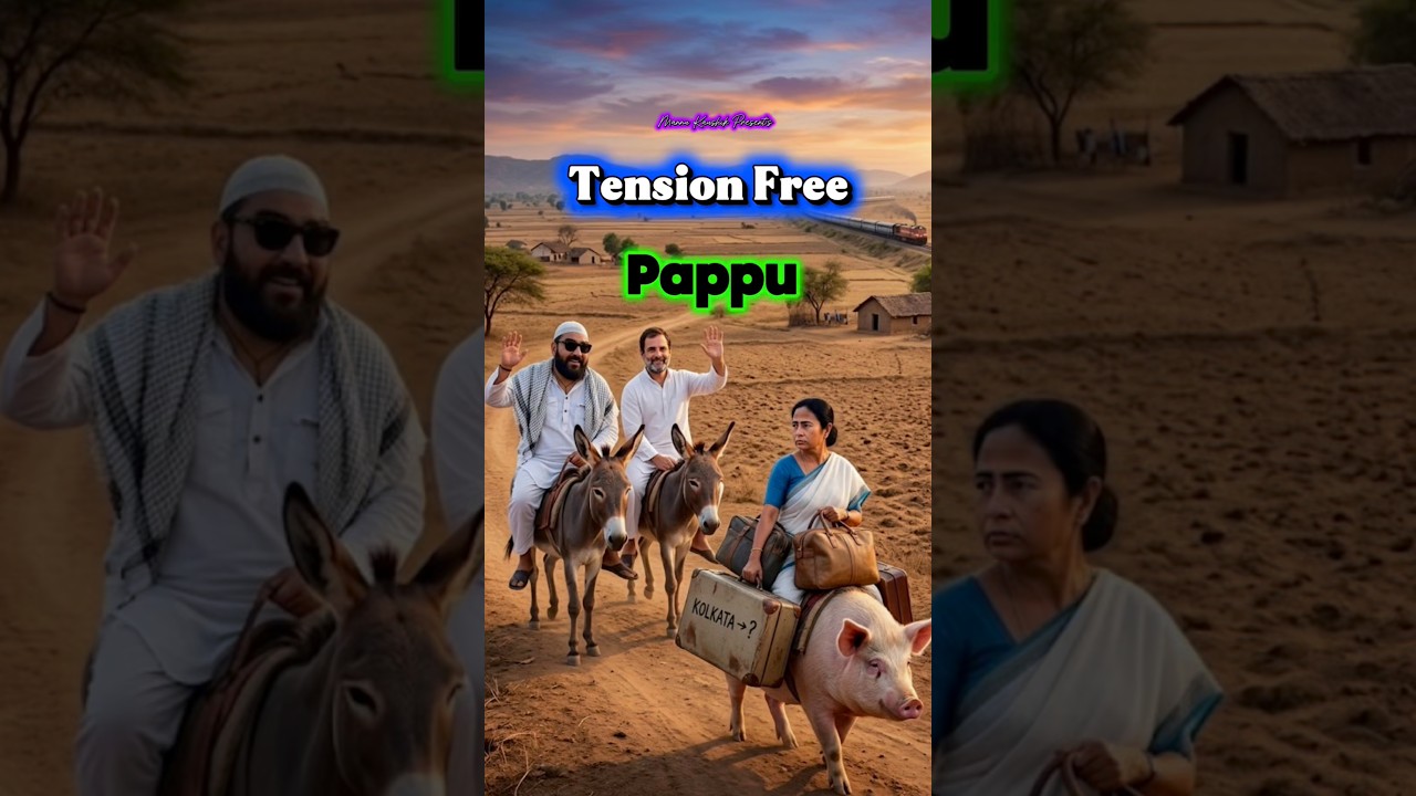 Tension Free Pappu | West Bengal Election Special | #youtubeshorts #short #shortvideo #funny #comedy