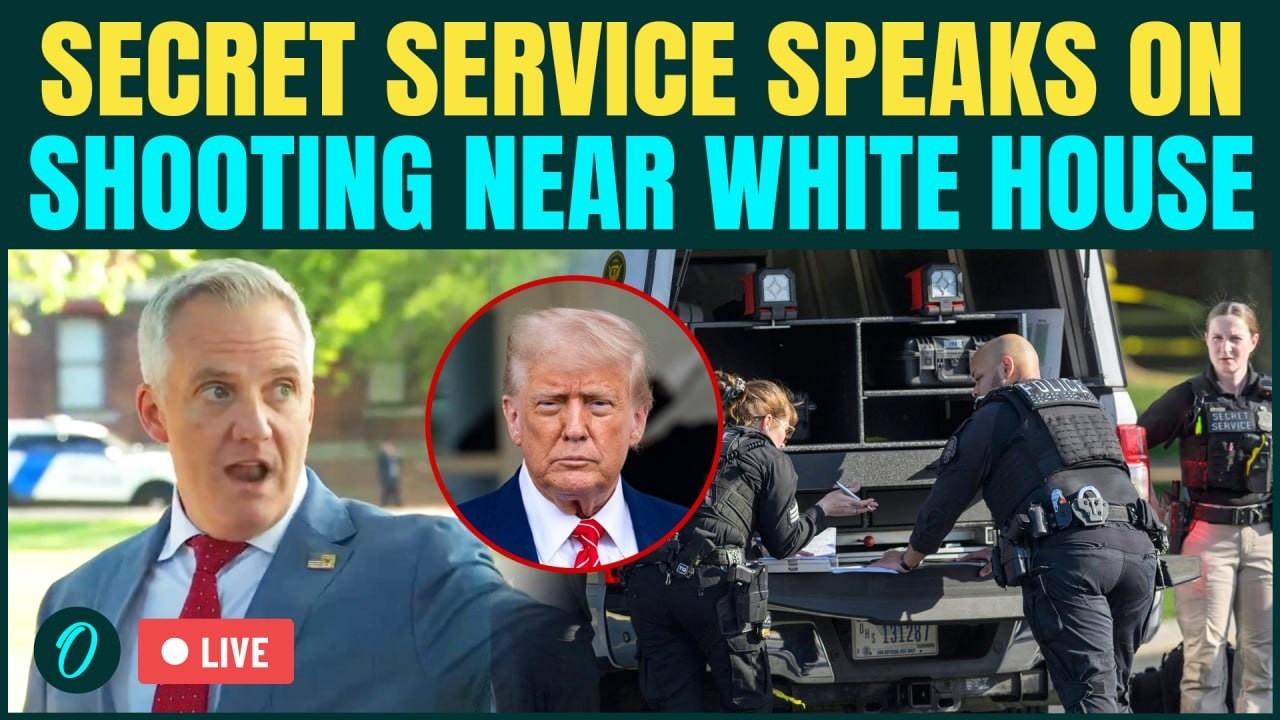 White House ATTACKED LIVE: Trump On Target? Secret Service REACTS On Shooting An Armed Man Near WH