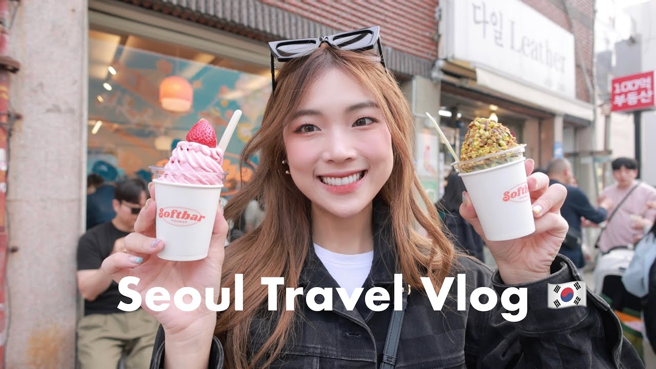 Korea Travel Vlog 🇰🇷Seongsu | shopping | cute cafes | dessert
