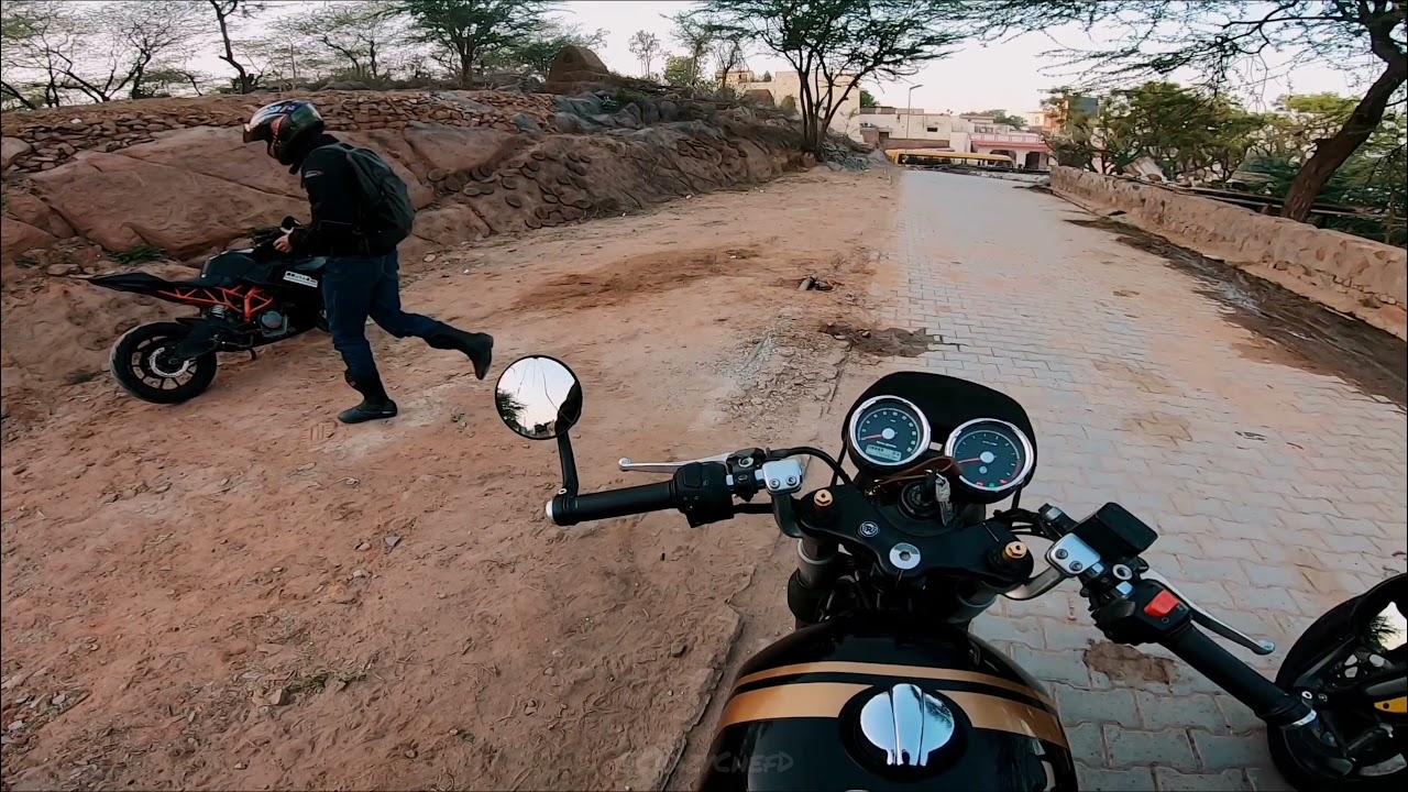 Continental GT 650 POV Ride - Exploring GFR | Ducati Scrambler, KTM RC 390 | Barrel Atoms Braappin