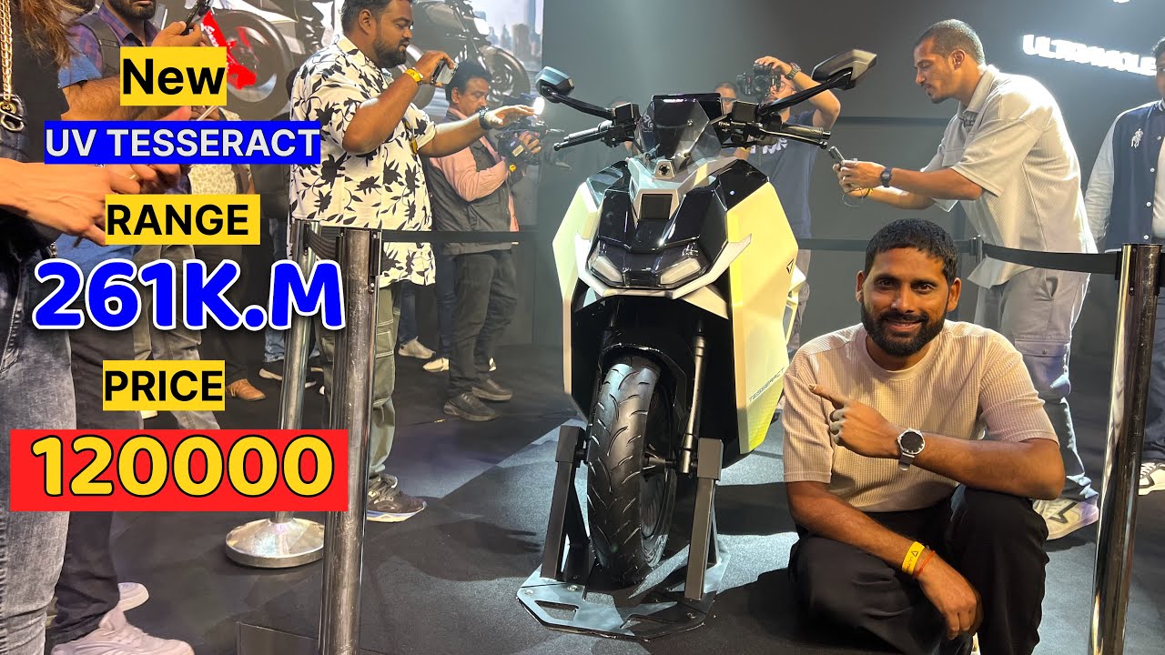 New Ultraviolet Tesseract e scooter launch 🚀 261 k.m Range price only 120000 @shocking news